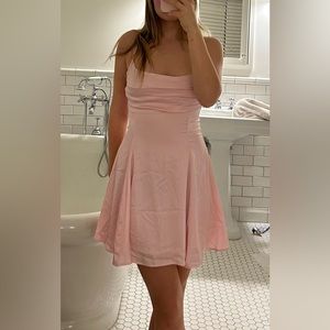 Lucy in the Sky- pink flowy dress